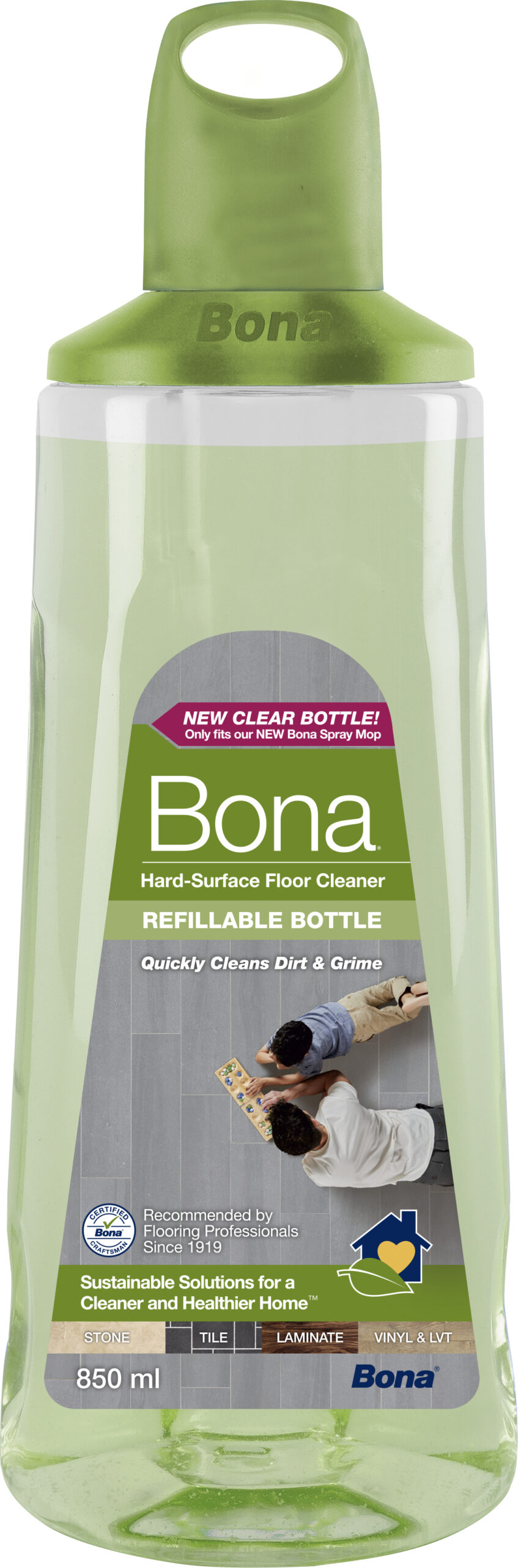 Bona Spray Mop Refill – Klinke/Laminat 0,85 L