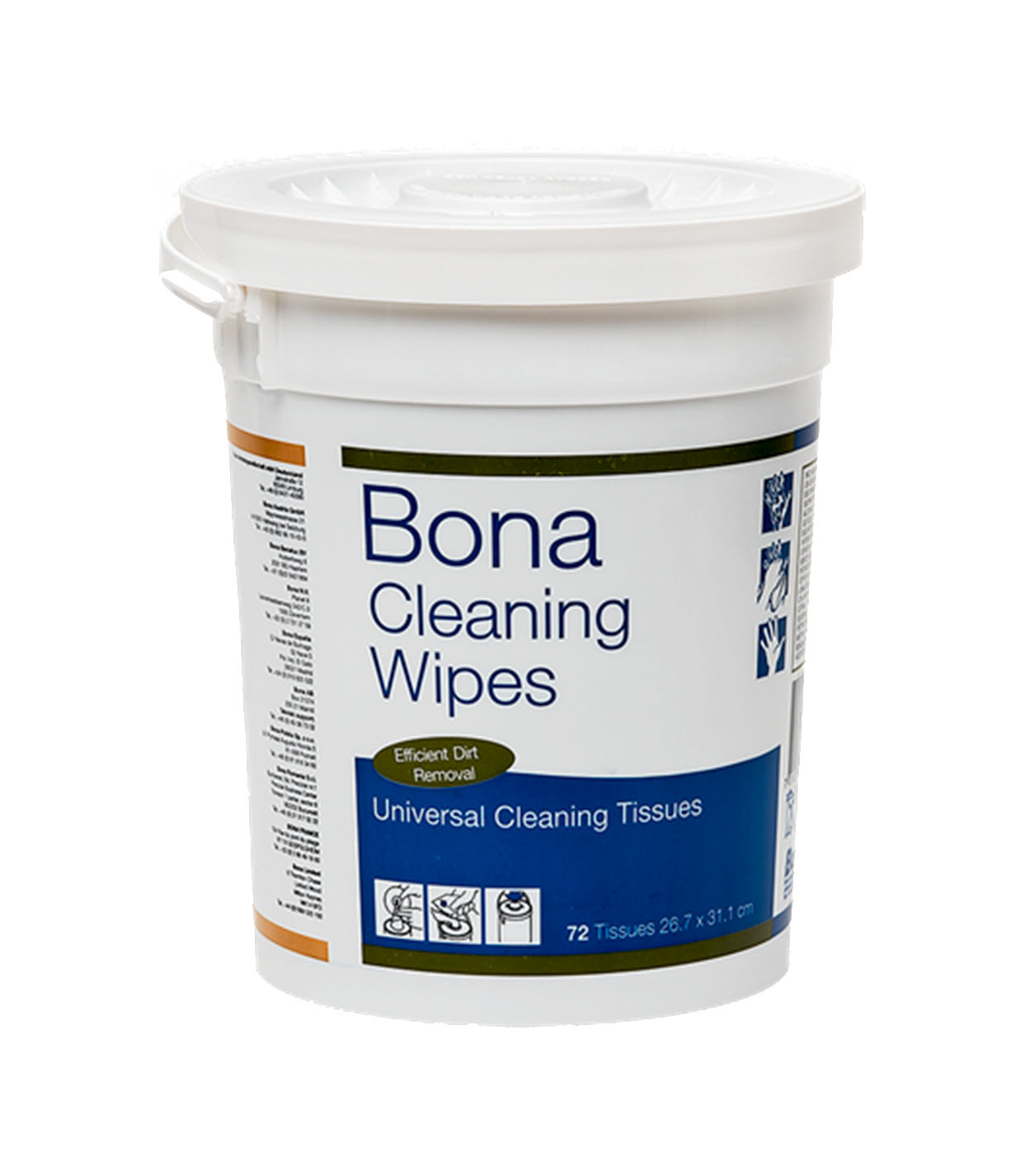 Bona Cleaning Wipes – 72 stk.